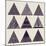 Triangles Set. Vector Illustration.-jumpingsack-Mounted Art Print