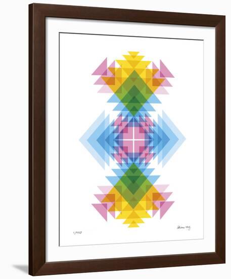 Triangles-Adrienne Wong-Framed Giclee Print