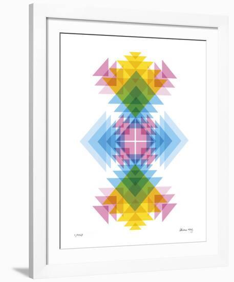 Triangles-Adrienne Wong-Framed Giclee Print