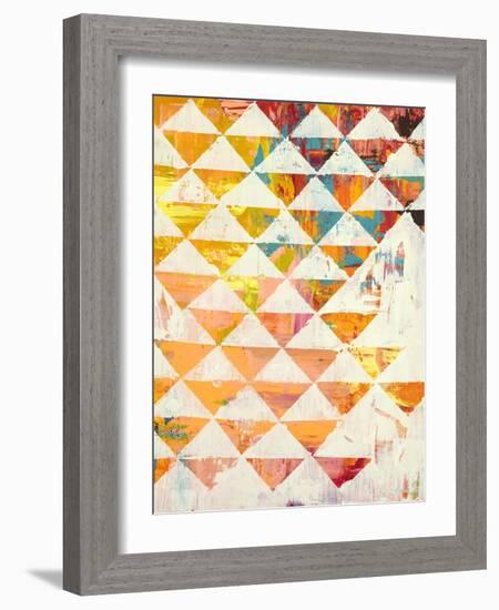 Triangular Configurations 1-Akiko Hiromoto-Framed Giclee Print