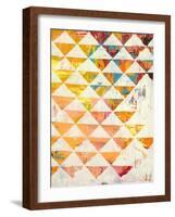 Triangular Configurations 1-Akiko Hiromoto-Framed Giclee Print
