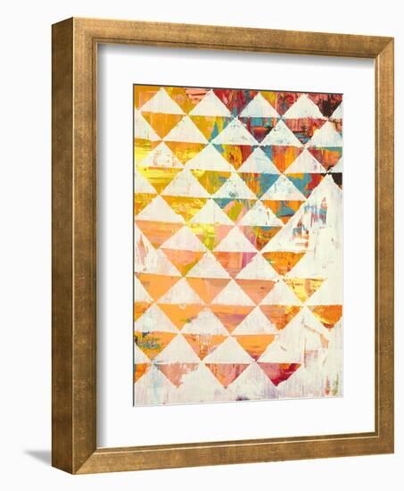 Triangular Configurations 1-Akiko Hiromoto-Framed Giclee Print