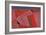 Triangulated Red Landscape, 2002-George Dannatt-Framed Giclee Print