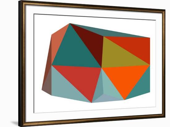 Triangulations n.1, 2013-Henri Boissiere-Framed Serigraph