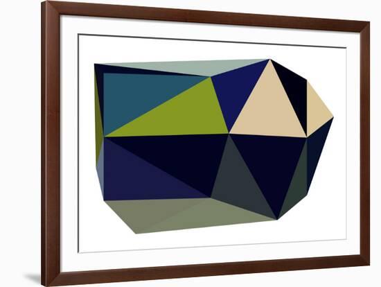 Triangulations n.2, 2013-Henri Boissiere-Framed Serigraph