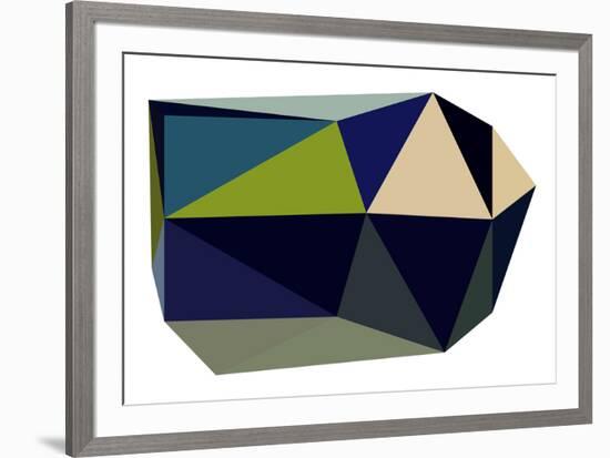 Triangulations n.2, 2013-Henri Boissiere-Framed Serigraph