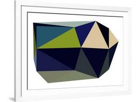 Triangulations n.2, 2013-Henri Boissiere-Framed Serigraph