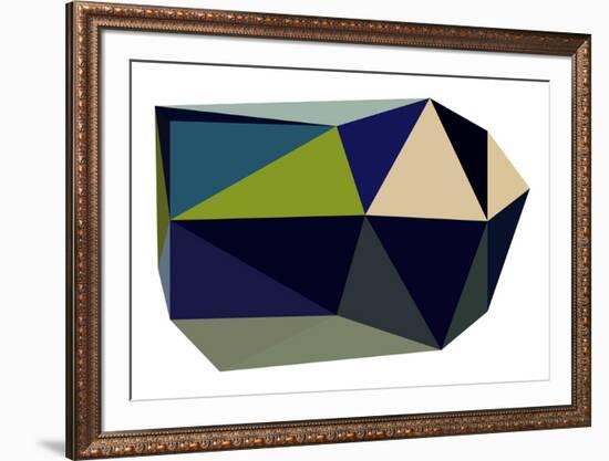 Triangulations n.2, 2013-Henri Boissiere-Framed Serigraph