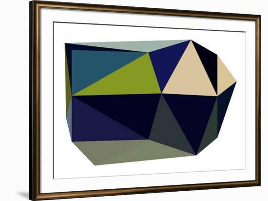 Triangulations n.2, 2013-Henri Boissiere-Framed Serigraph