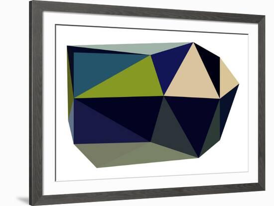 Triangulations n.2, 2013-Henri Boissiere-Framed Serigraph