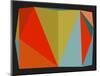 Triangulations n.5, 2013-Henri Boissiere-Mounted Serigraph