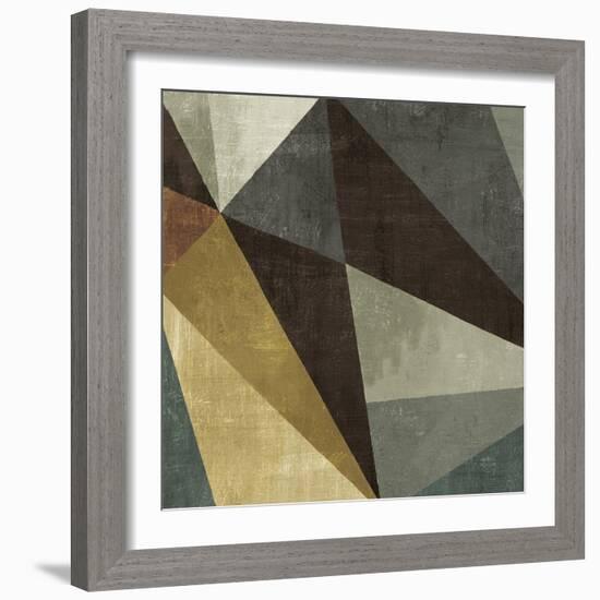 Triangulawesome Square I-Michael Mullan-Framed Art Print