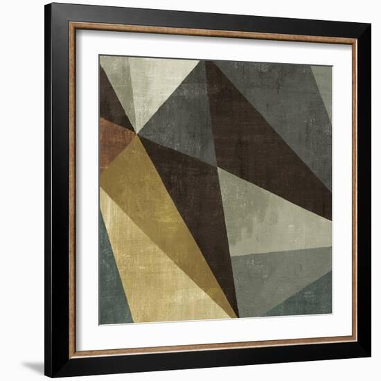 Triangulawesome Square I-Michael Mullan-Framed Art Print