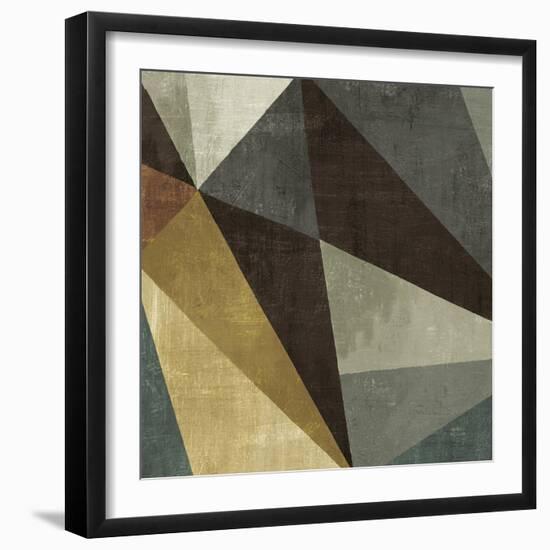 Triangulawesome Square I-Michael Mullan-Framed Art Print