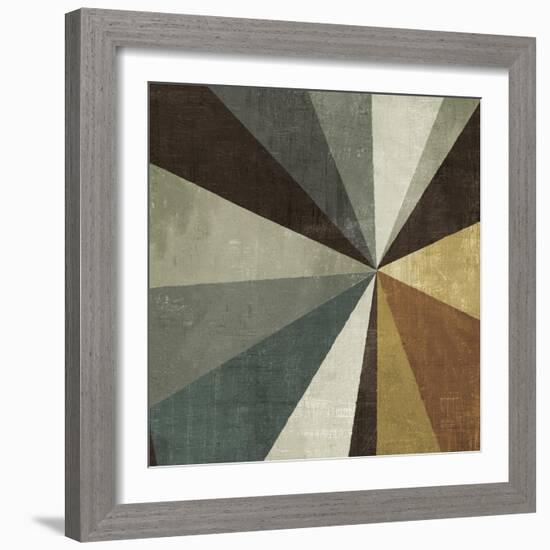 Triangulawesome Square II-Michael Mullan-Framed Art Print