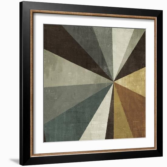 Triangulawesome Square II-Michael Mullan-Framed Art Print