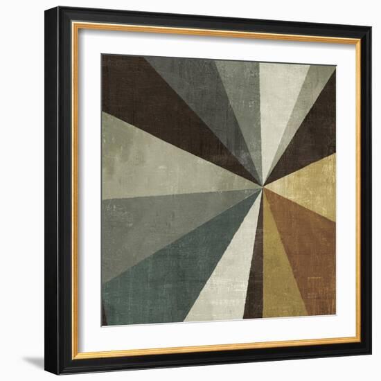 Triangulawesome Square II-Michael Mullan-Framed Art Print