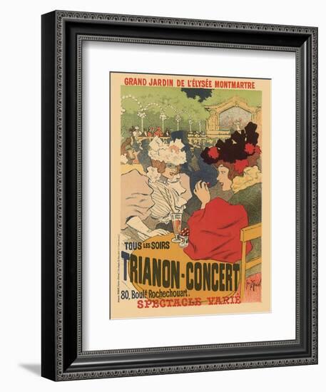 Trianon-Concert, c.1895-Georges Meunier-Framed Giclee Print