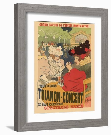 Trianon-Concert, c.1895-Georges Meunier-Framed Giclee Print