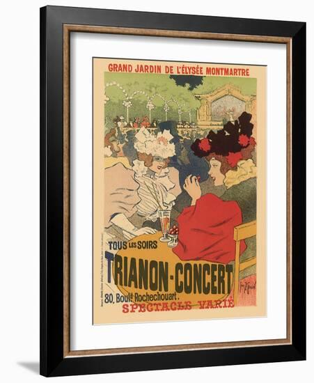 Trianon-Concert, c.1895-Georges Meunier-Framed Giclee Print