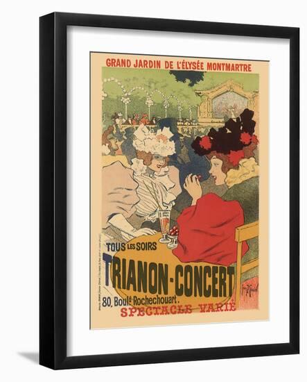 Trianon-Concert, c.1895-Georges Meunier-Framed Giclee Print