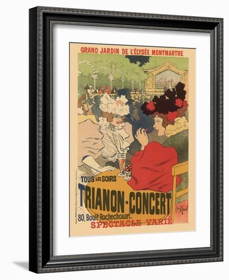 Trianon-Concert, c.1895-Georges Meunier-Framed Giclee Print