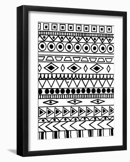 Tribal Celebration-Laura Miller-Framed Giclee Print