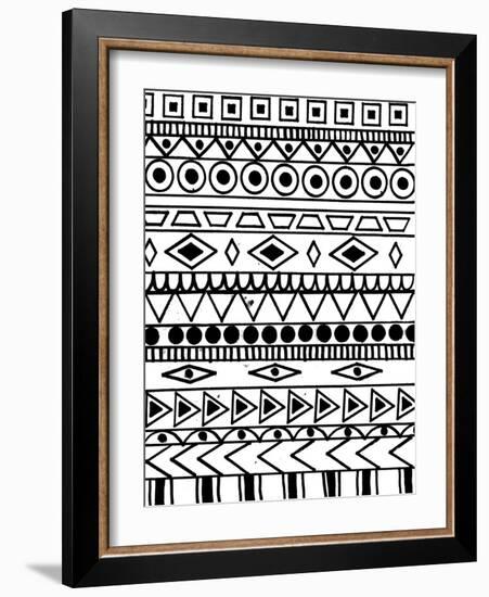 Tribal Celebration-Laura Miller-Framed Giclee Print