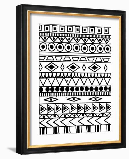 Tribal Celebration-Laura Miller-Framed Giclee Print