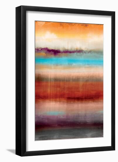 Tribal Colour Wash III-PI Studio-Framed Art Print