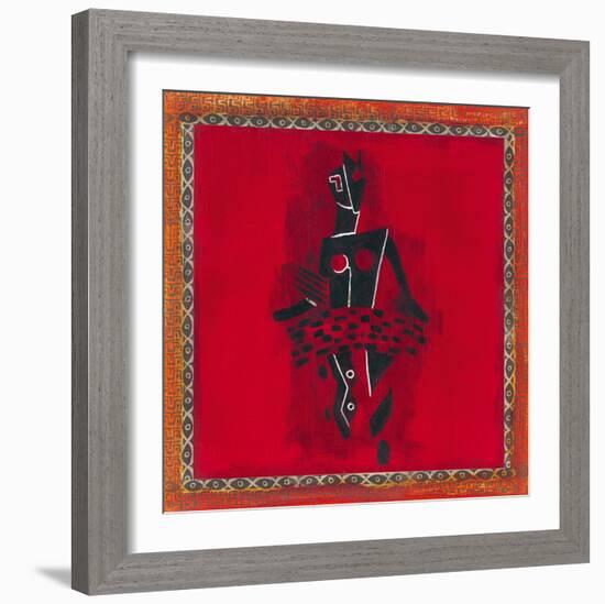 Tribal Dance II-York-Framed Giclee Print