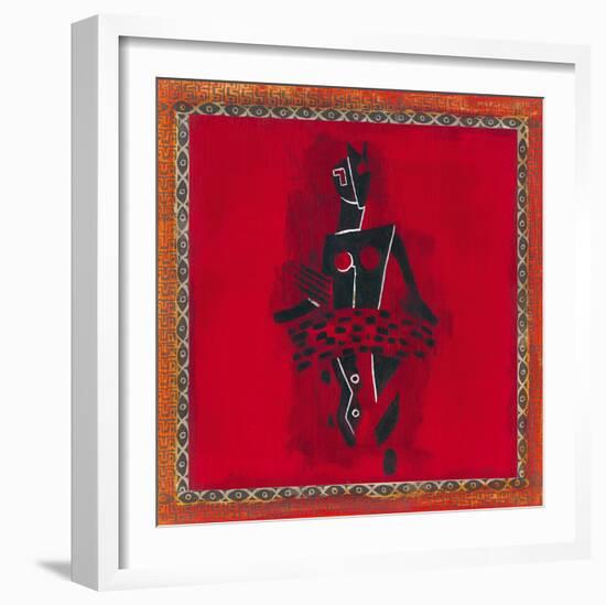 Tribal Dance II-York-Framed Giclee Print