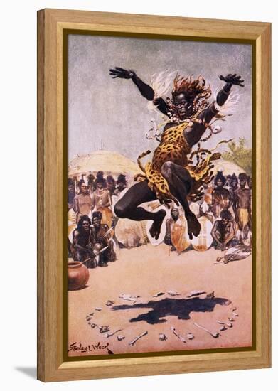 Tribal Dance-Stanley L. Wood-Framed Premier Image Canvas