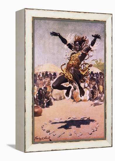 Tribal Dance-Stanley L. Wood-Framed Premier Image Canvas