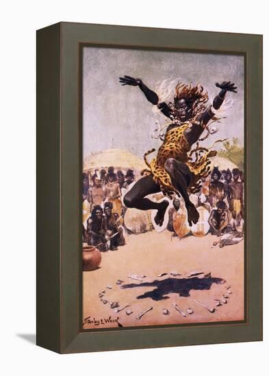 Tribal Dance-Stanley L. Wood-Framed Premier Image Canvas