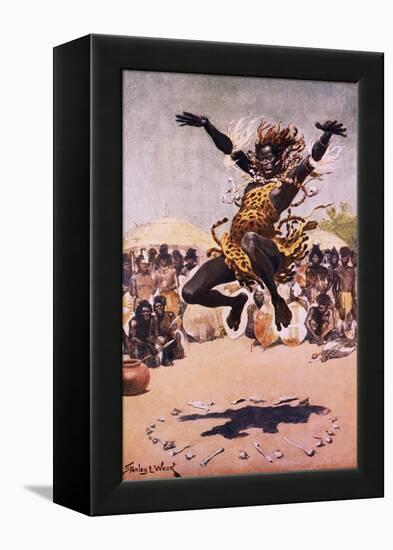 Tribal Dance-Stanley L. Wood-Framed Premier Image Canvas