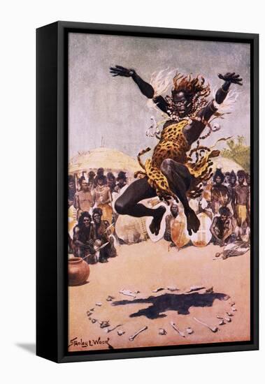 Tribal Dance-Stanley L. Wood-Framed Premier Image Canvas