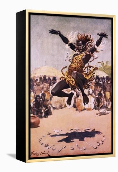 Tribal Dance-Stanley L. Wood-Framed Premier Image Canvas