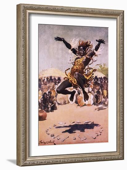 Tribal Dance-Stanley L. Wood-Framed Giclee Print