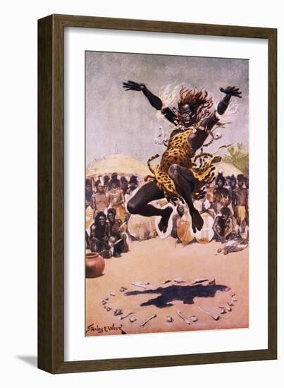 Tribal Dance-Stanley L. Wood-Framed Giclee Print