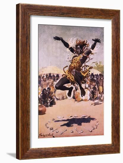 Tribal Dance-Stanley L. Wood-Framed Giclee Print