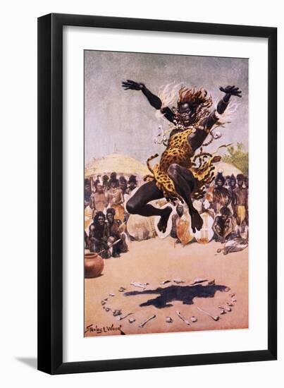 Tribal Dance-Stanley L. Wood-Framed Giclee Print