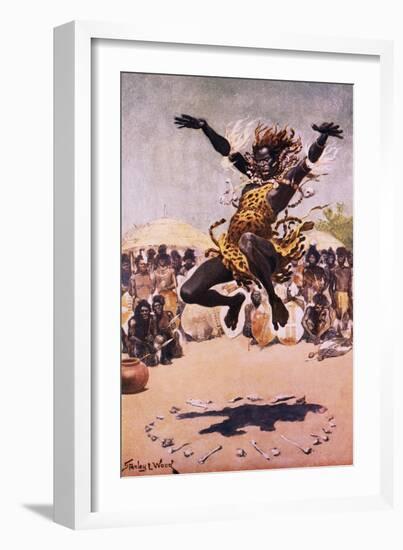 Tribal Dance-Stanley L. Wood-Framed Giclee Print