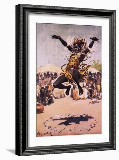 Tribal Dance-Stanley L. Wood-Framed Giclee Print