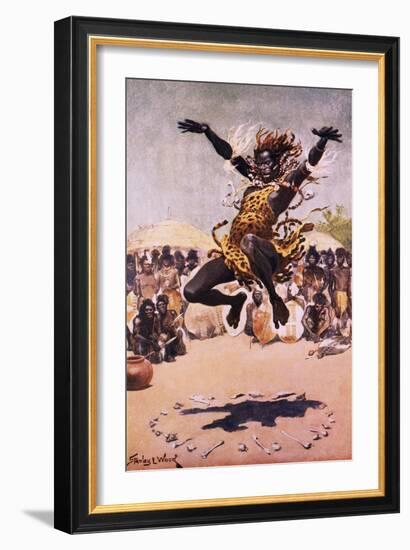 Tribal Dance-Stanley L. Wood-Framed Giclee Print