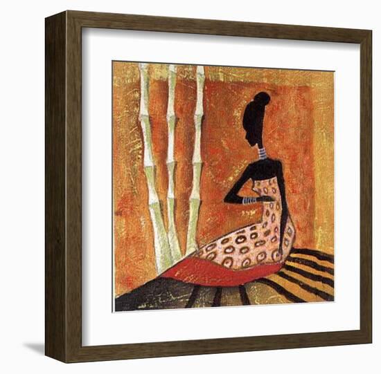 Tribal Fashion II-Yinka-Framed Art Print