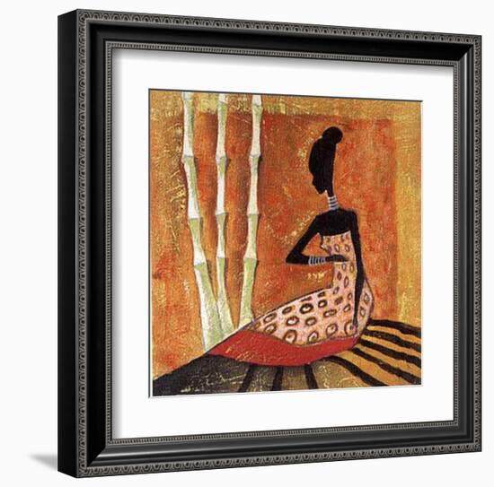 Tribal Fashion II-Yinka-Framed Art Print