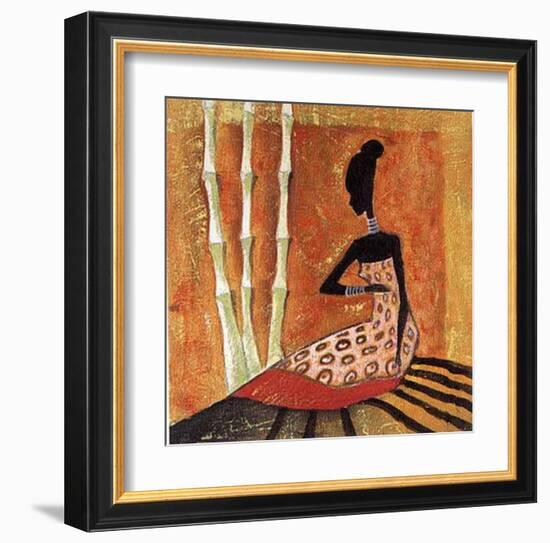 Tribal Fashion II-Yinka-Framed Art Print