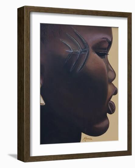 Tribal Mark, 2007-Kaaria Mucherera-Framed Giclee Print