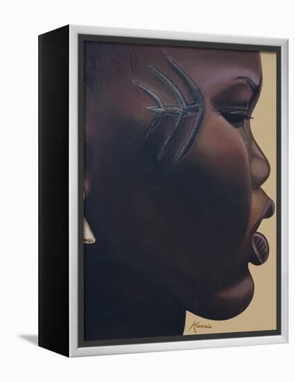 Tribal Mark, 2007-Kaaria Mucherera-Framed Premier Image Canvas